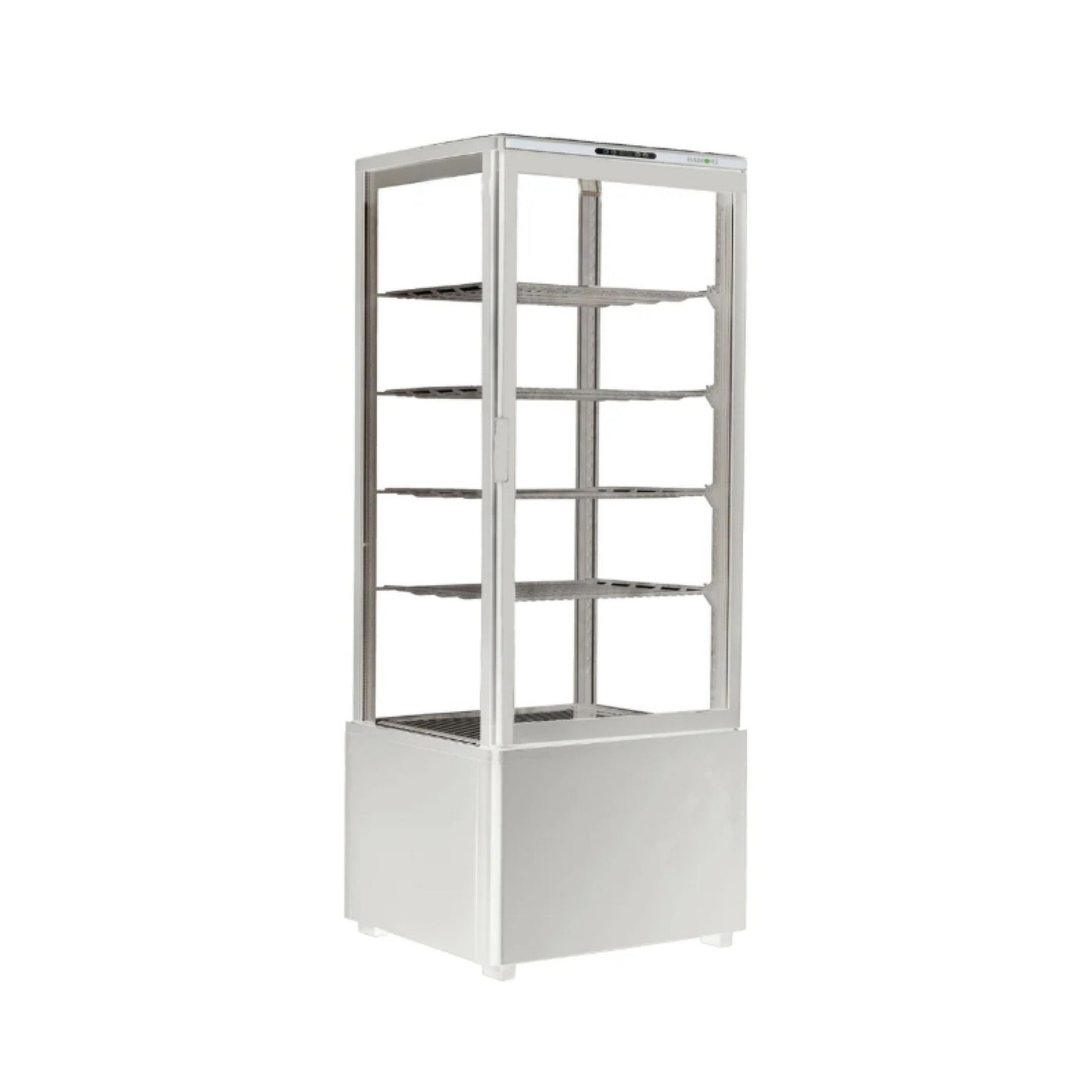 Commercial Countertop 98L Upright Display Fridge - (Black or White)