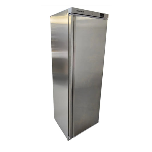 Diaminox Single Door Upright Commercial 326L Freezer - Stainless Steel