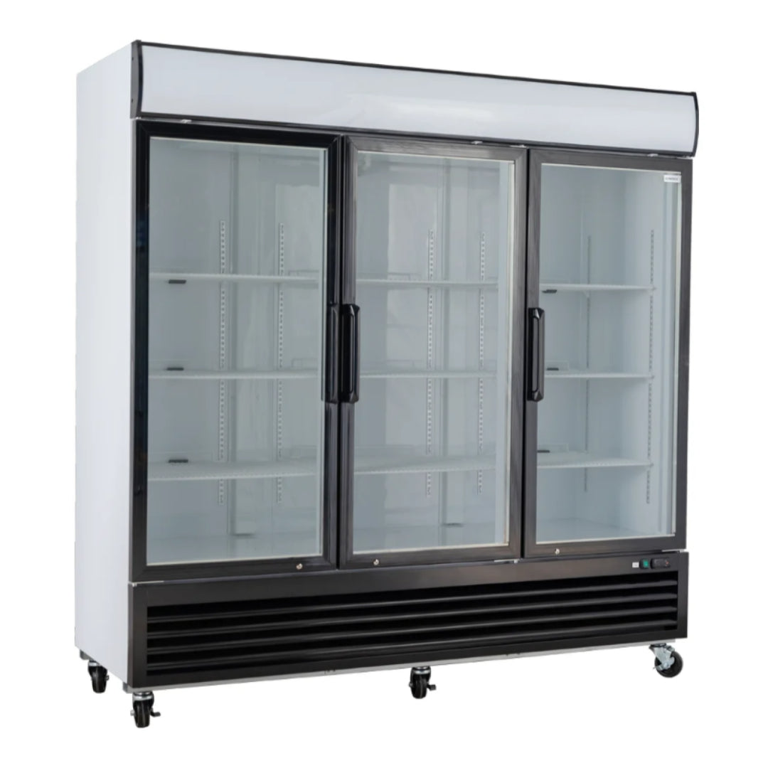 Diaminox Triple Door Upright 1750L Display Freezer