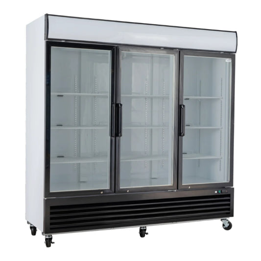 Diaminox Triple Door Upright 1750L Display Freezer