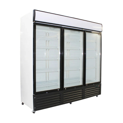 Diaminox Triple Door Upright 1500L Display Freezer