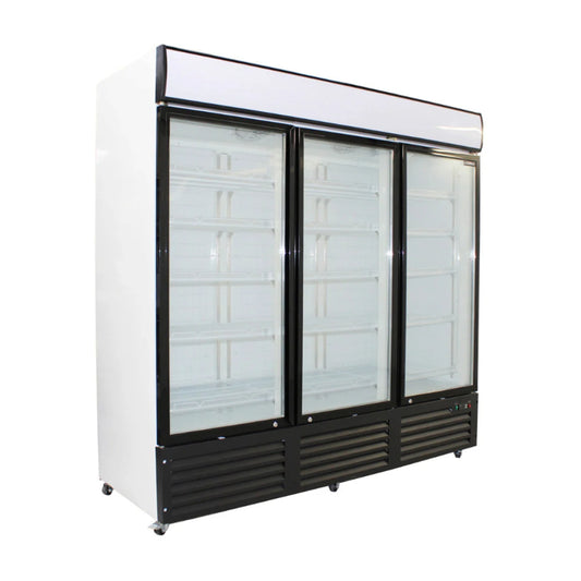 Diaminox Triple Door Upright 1500L Display Freezer