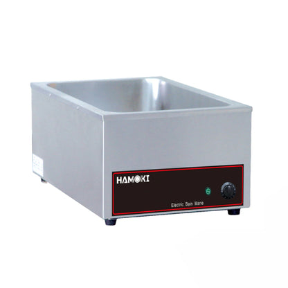Commercial Stainless Steel Bain Marie Food Warmer - GN 1/1 150mm Depth