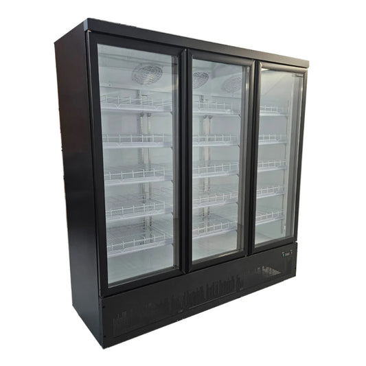 Diaminox Triple Door Glass 1530L Display Fridge