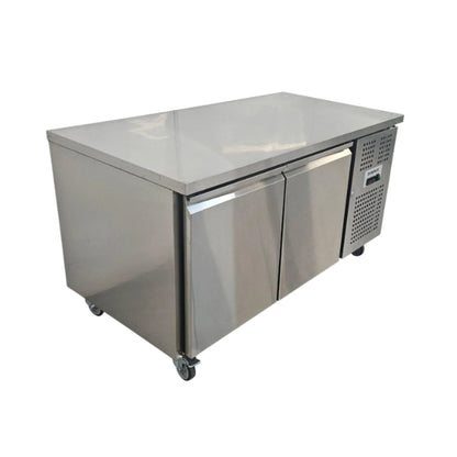 Diaminox Double Door Counter Bench Fridge 360L