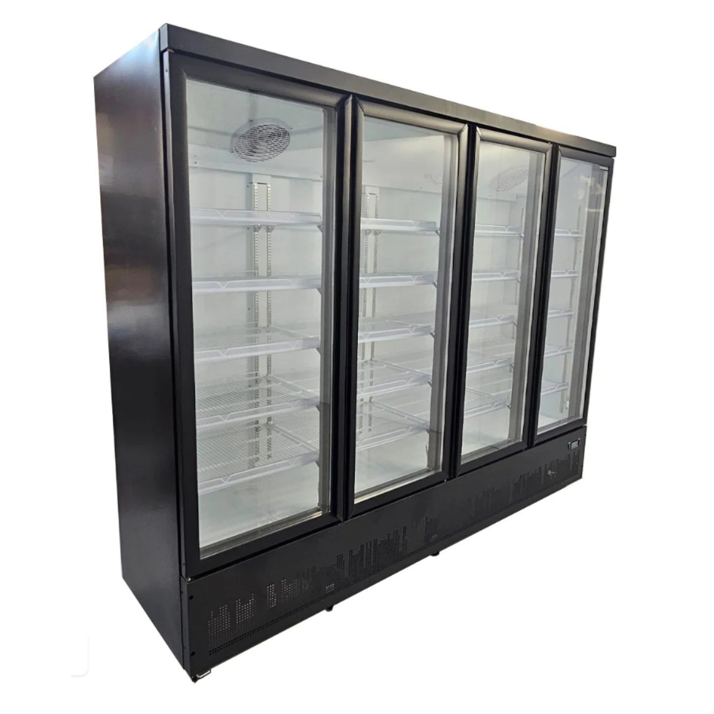 Diaminox Quadruple Door Glass 2060L Display Fridge