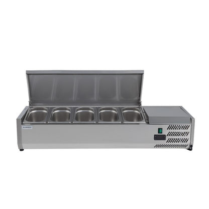Diaminox Countertop Prep VRX Unit 5 x 1/4 GN