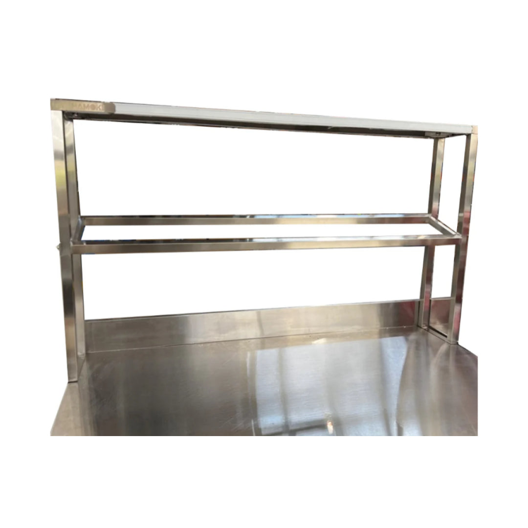 Stainless Steel GN Garnish Rail Holder for Prep Tables