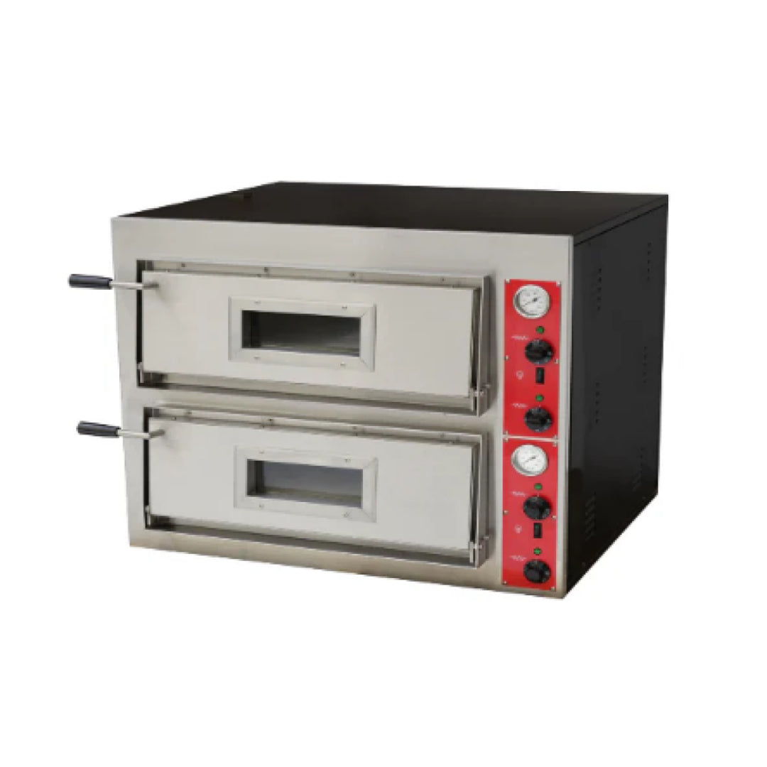 Hamoki 28" Twin Deck Heavy Duty Electric Pizza Oven