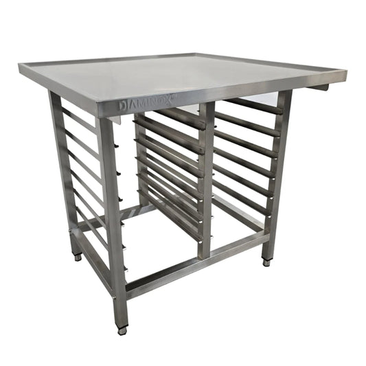 Diaminox Stainless Steel Combi Oven Stand with Rack Guides