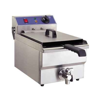 Countertop Electric Fryer Single Tank with Tap