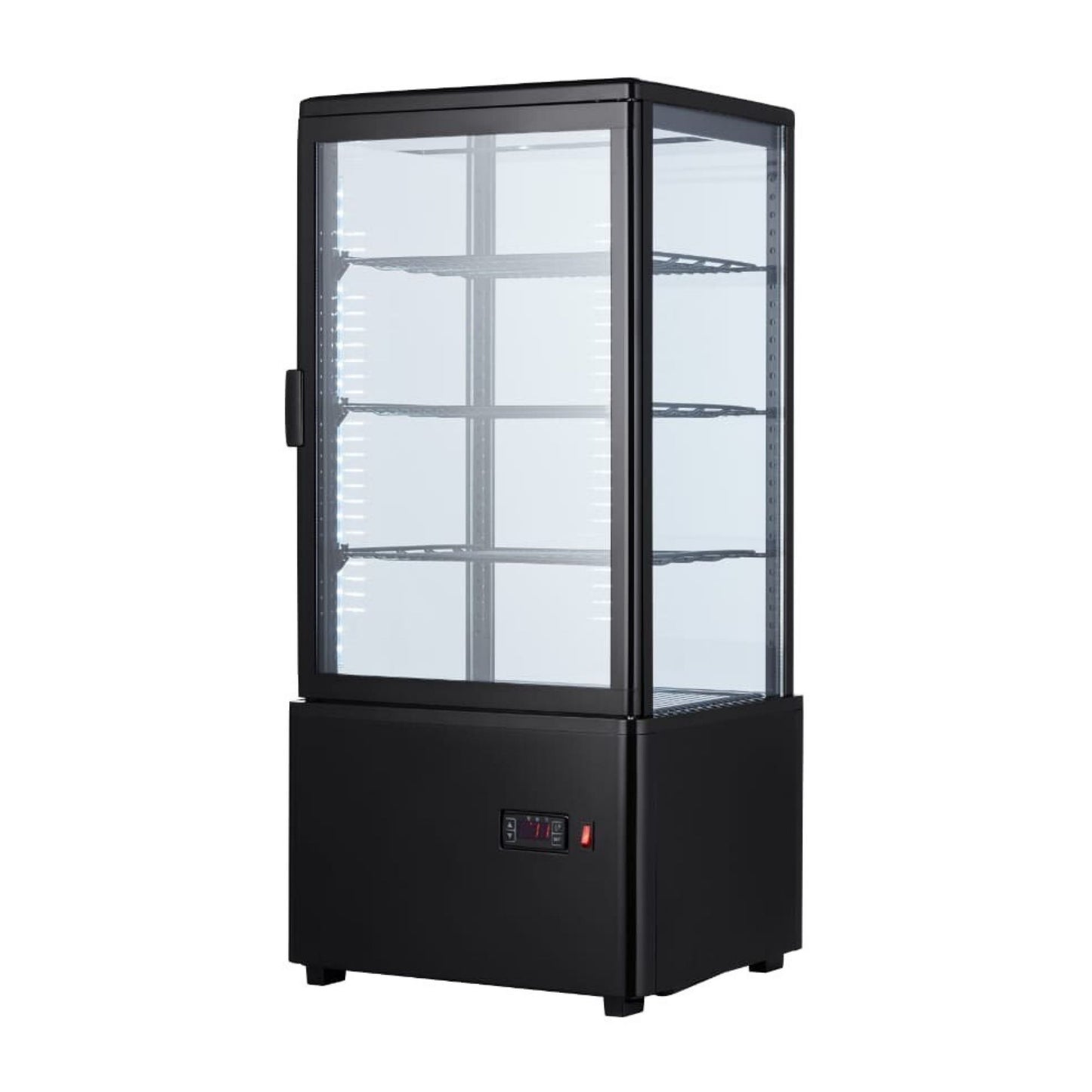 Commercial Countertop 68L Upright Display Fridge (Black or White)