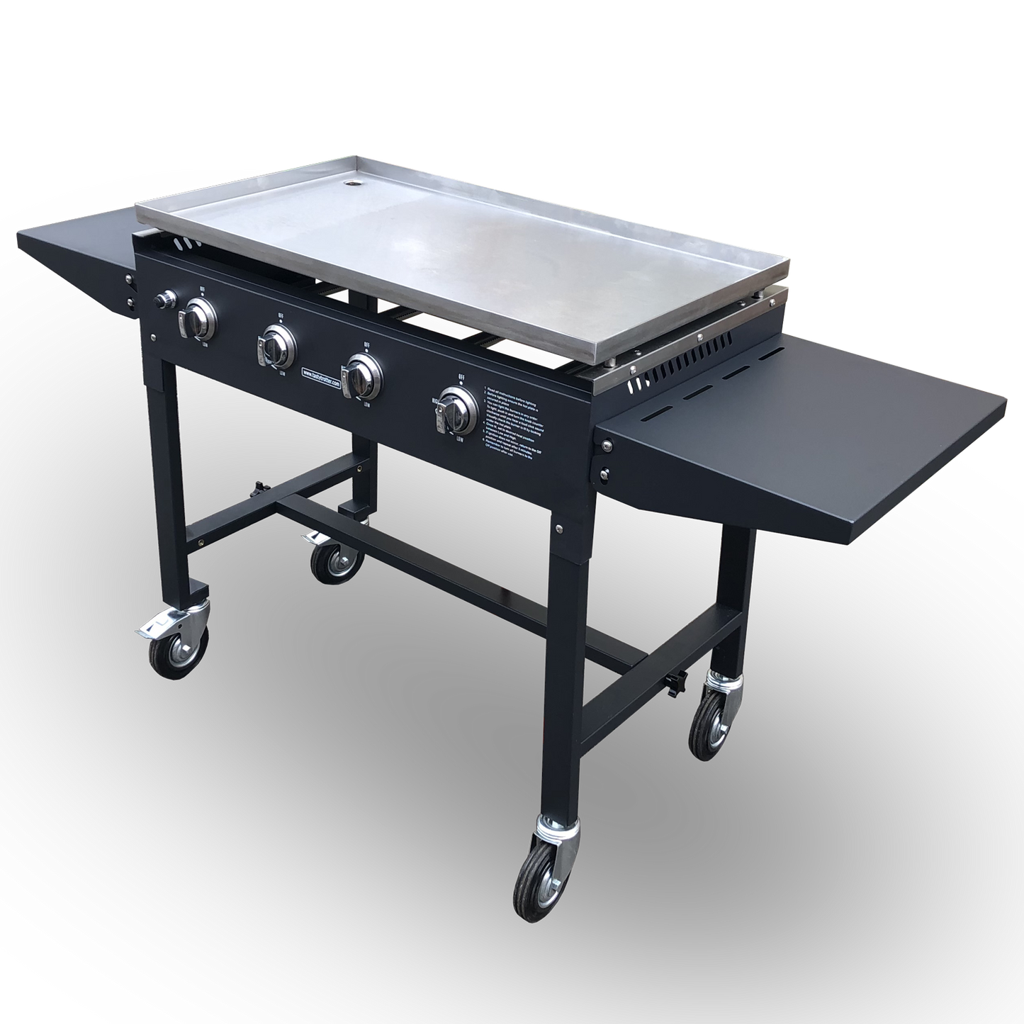 Commercial Outdoor 4 Burner Gas Griddle