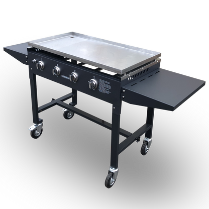 Commercial Outdoor 4 Burner Gas Griddle