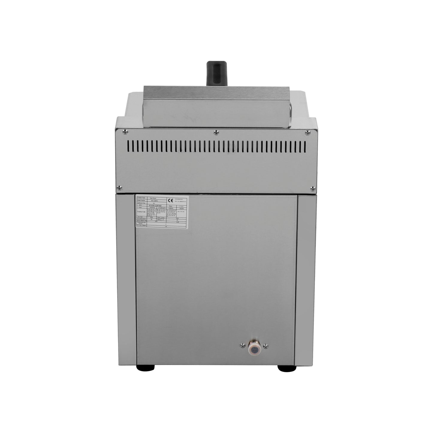 Infernus Countertop Single Tank Gas Fryer (LPG or NG)