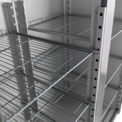 Diaminox Double Door Upright Commercial 1200L Fridge - White