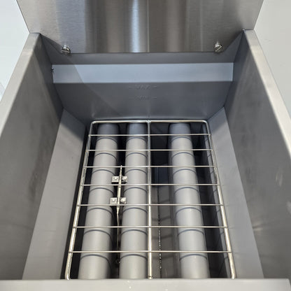 Heittox 3 Burner Single Tank 24L Gas Fryer