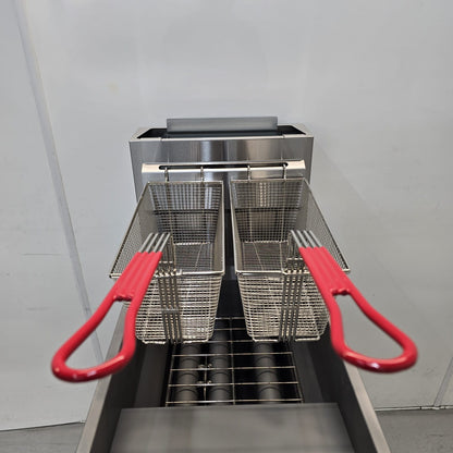 Heittox 3 Burner Single Tank 24L Gas Fryer