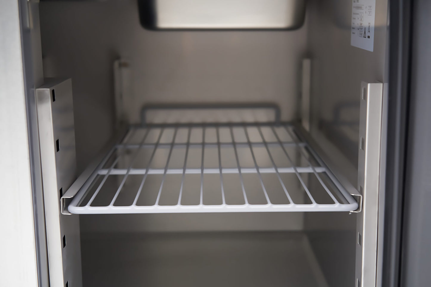 Diaminox Three Door Raised Marble Saladette Prep Counter 333L