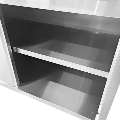 Diaminox Stainless Steel Floor Standing Cabinet with Sliding Doors