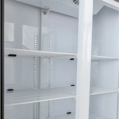 Diaminox Double Door Glass Display Fridge - 1134L