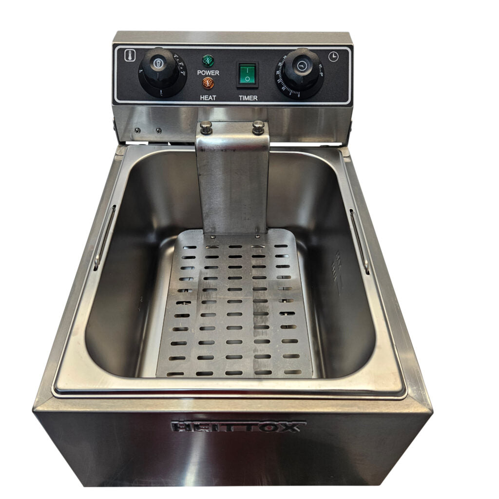 Heittox Countertop Electric Fryer Single Tank
