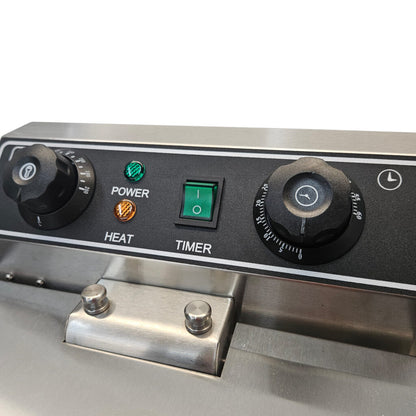 Heittox Countertop Electric Fryer Single Tank